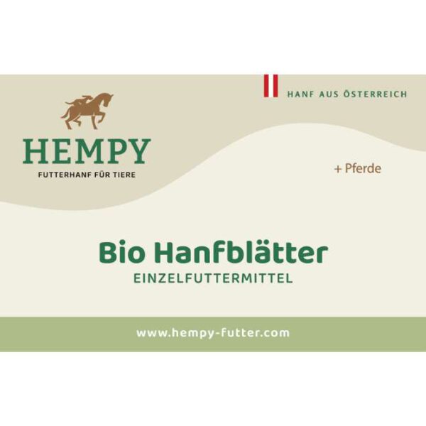 Bio Hanfblätter von Hempy