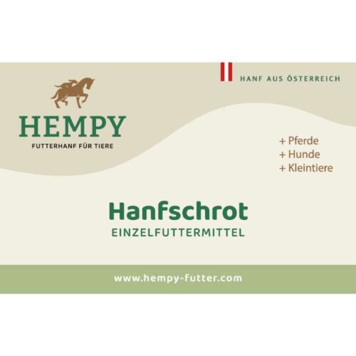 Hanfschrot aus Österreich von Hempy